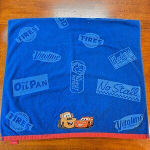 Disney Pixar Cars Franchise Large Beach Towel 60“x 33“ Lightning McQueen Mater